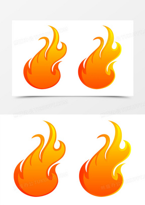 卡通火花图片素材