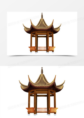 中国建筑手绘图片素材