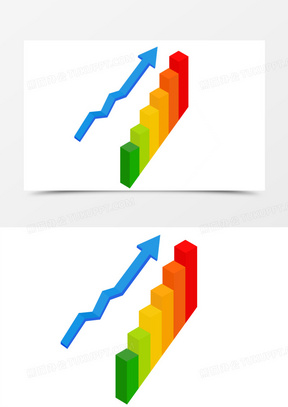 阶梯箭头图片素材