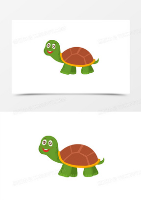 乌龟手绘图片大全可爱图片