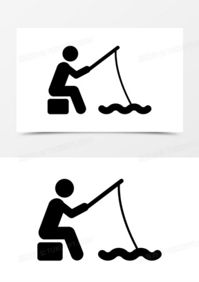 钓鱼图标图片素材