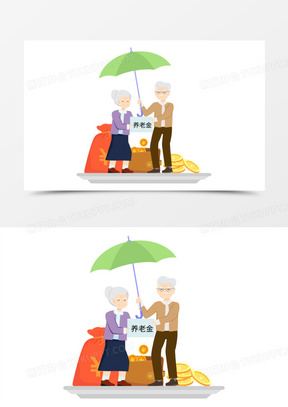 养老金图片素材