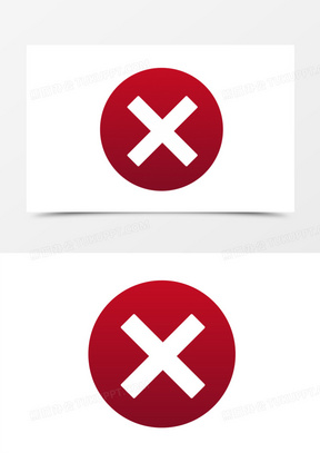 30手绘红色对错图标素材2010手绘对错立体符号图标元素140红色绿色