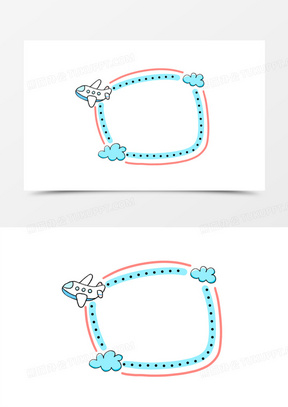 边框虚线图片素材