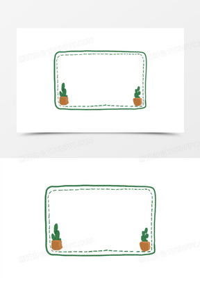 边框装饰图案点缀效果图大全