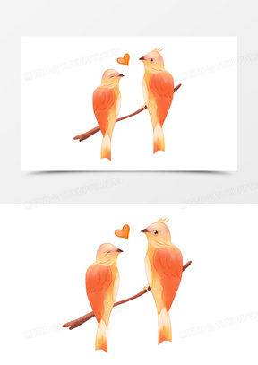 比翼鸟图片素材