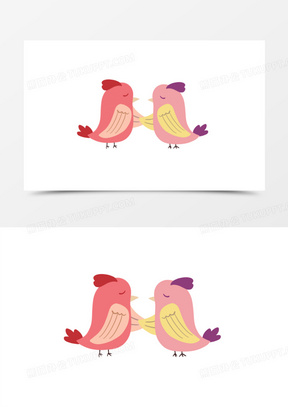 比翼鸟图片素材