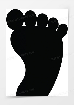 脚丫卡通图片素材