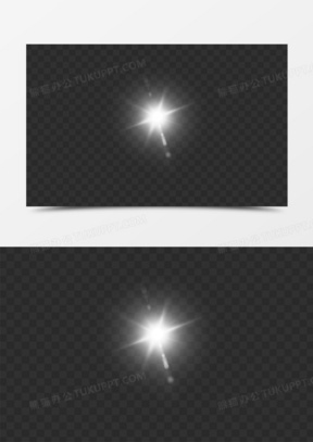 手绘光图片素材