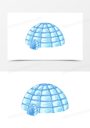 卡通冰图片素材