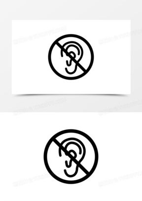 聋人图标图片