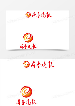 齐鲁晚报标志矢量图