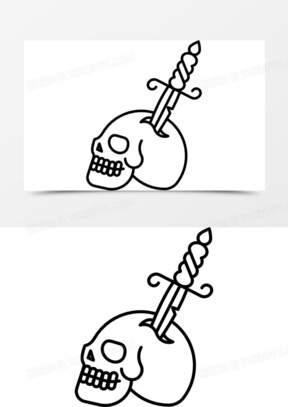 骷髅dagger 图标