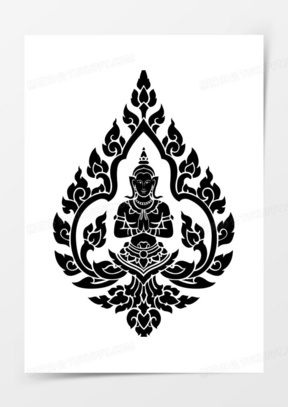 401泰国元素00泰国女佛矢量210泰国佛活00泰国佛象素材下载00千佛之国