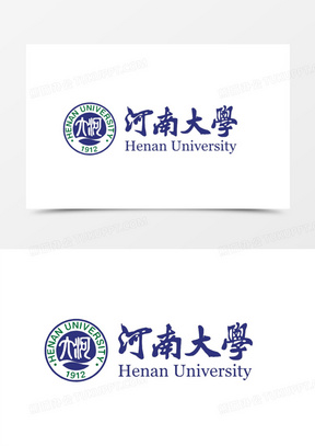 河南大学logo