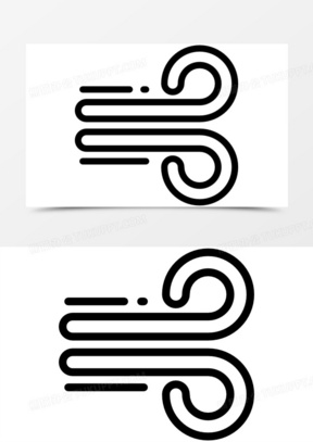 大风图标图片素材