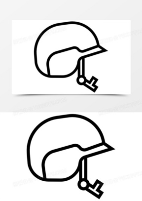 军用钢盔简笔画图片
