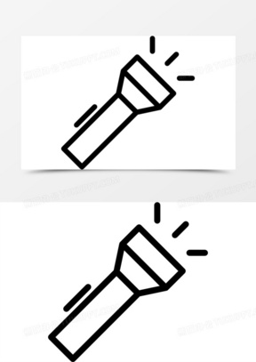 手电筒卡通图片大全大图可爱版