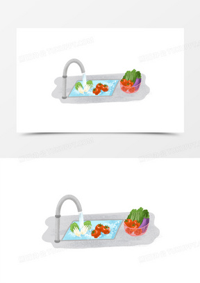 水池卡通素材_水池卡通图片_水池卡通素材图片下载_熊猫办公