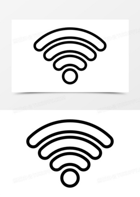 wifi信号轮廓图标