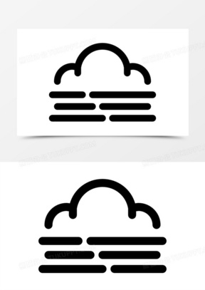 严重雾霾天气图片卡通设计素材