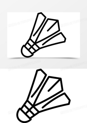 羽毛球图标