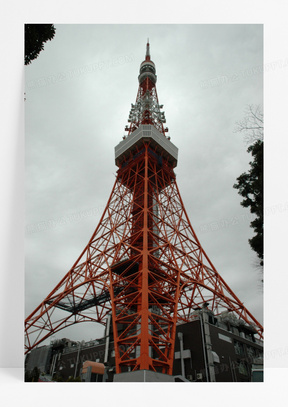 鐵塔背景131矢量手繪東京插畫70旅遊東京印象水墨背景180東京鐵塔夜景