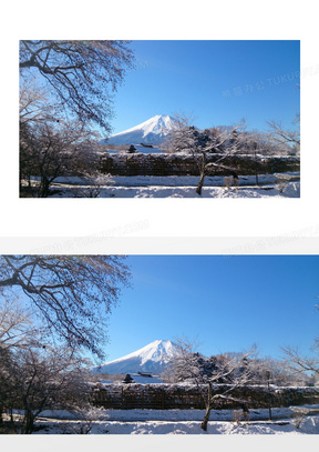 富士山素材 富士山图片 富士山免费模板下载 熊猫办公