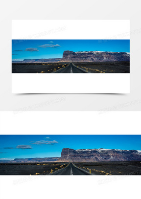 公路banner创意设计