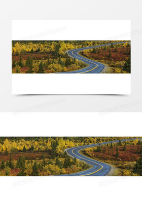 公路banner创意设计