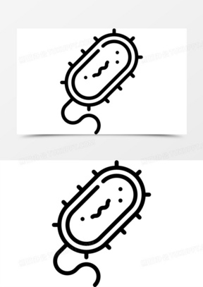 细菌怎么画简笔画简单图片
