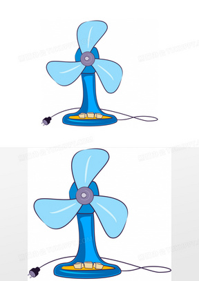 卡通风扇图片素材
