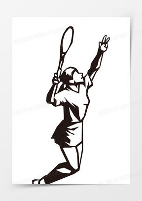 运动黑白图片素材