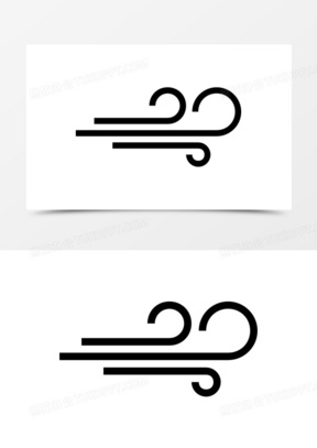 风天气系组符号图标