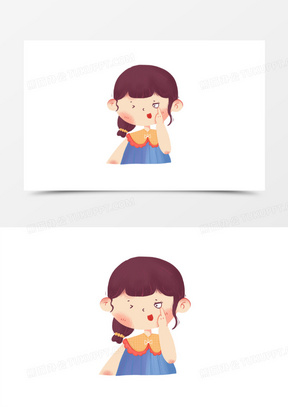 做鬼脸图片素材