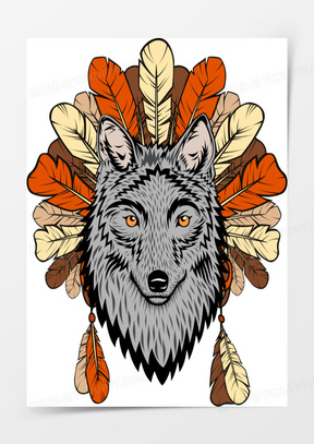 动漫狼头图片头像_卡通狼头图片简笔画正面图下载_熊猫办公