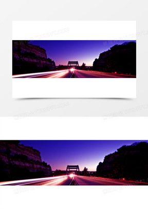公路banner创意设计