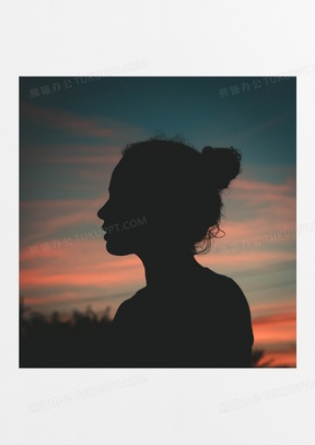 20夕阳下美女剪影图片20美女剪影素材80黑白美女剪影71美女头像剪影