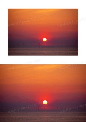 夕阳图片素材