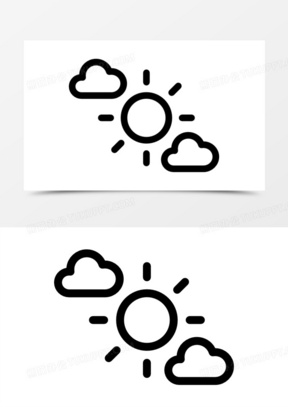 阴天图标