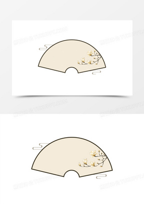 边框设计古风唯美图案下载_熊猫办公