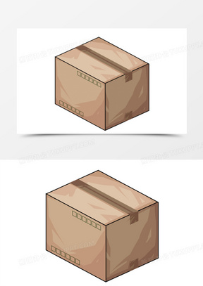 卡通纸箱图片素材
