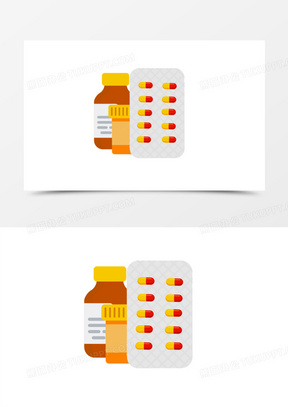卡通药图片素材