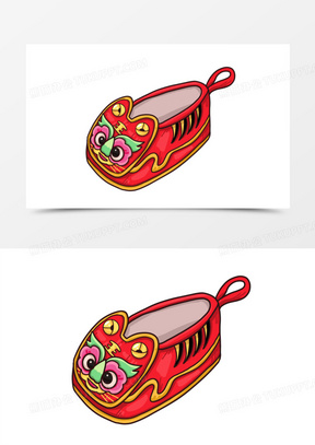 虎头鞋图片素材