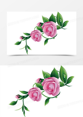 玫瑰水滴40手绘粉色化妆品水滴60粉色手绘气泡化妆品水滴10粉色花瓣有