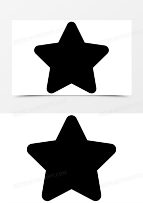 可爱的星星图标