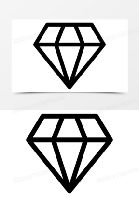 钻石勾勒出形状图标130油漆调色板的线条勾勒图标40艺术画笔勾勒图标