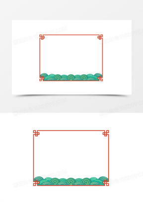 手绘边框简笔画大全_熊猫办公