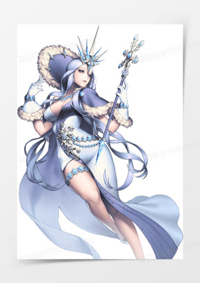 人族大奥术师寒冰女王