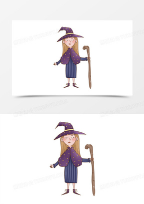 动画片中巫婆图片高清下载_巫婆图片简笔画大全_熊猫办公